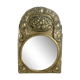 Vintage brass frame mirror
