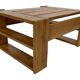 Vintage Coffee Table Pine Wood Design 1970s Coffee Table
