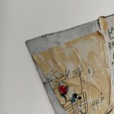 Jean Michel Basquiat (1960-1988) Piscine Versus the Best Hotels,1982, Licensed by Artestar NY