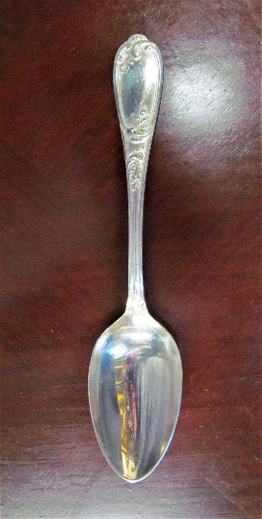 Ensemble de 6 cuillères à soupe plaquées argent Ercuis 84, France, style Art Nouveau| Louis XV