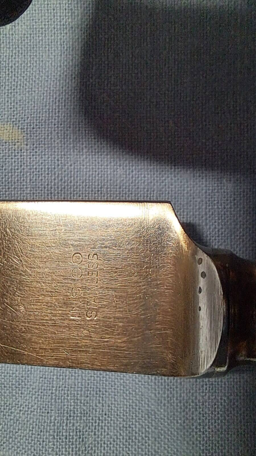 Vintage U.S. Navy Table Knife – Kings Pattern Design – International Silver