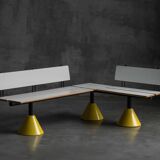 Modular postmodern seating system, Italy, 1980s