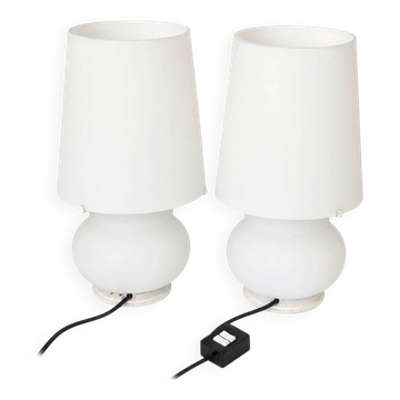 Paire de lampe de table de Max Ingrand Fontana arte