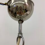 Hanging lamp in Frosted Ice Glass by J. T. Kalmar for Kalmar Franken KG, 1960s