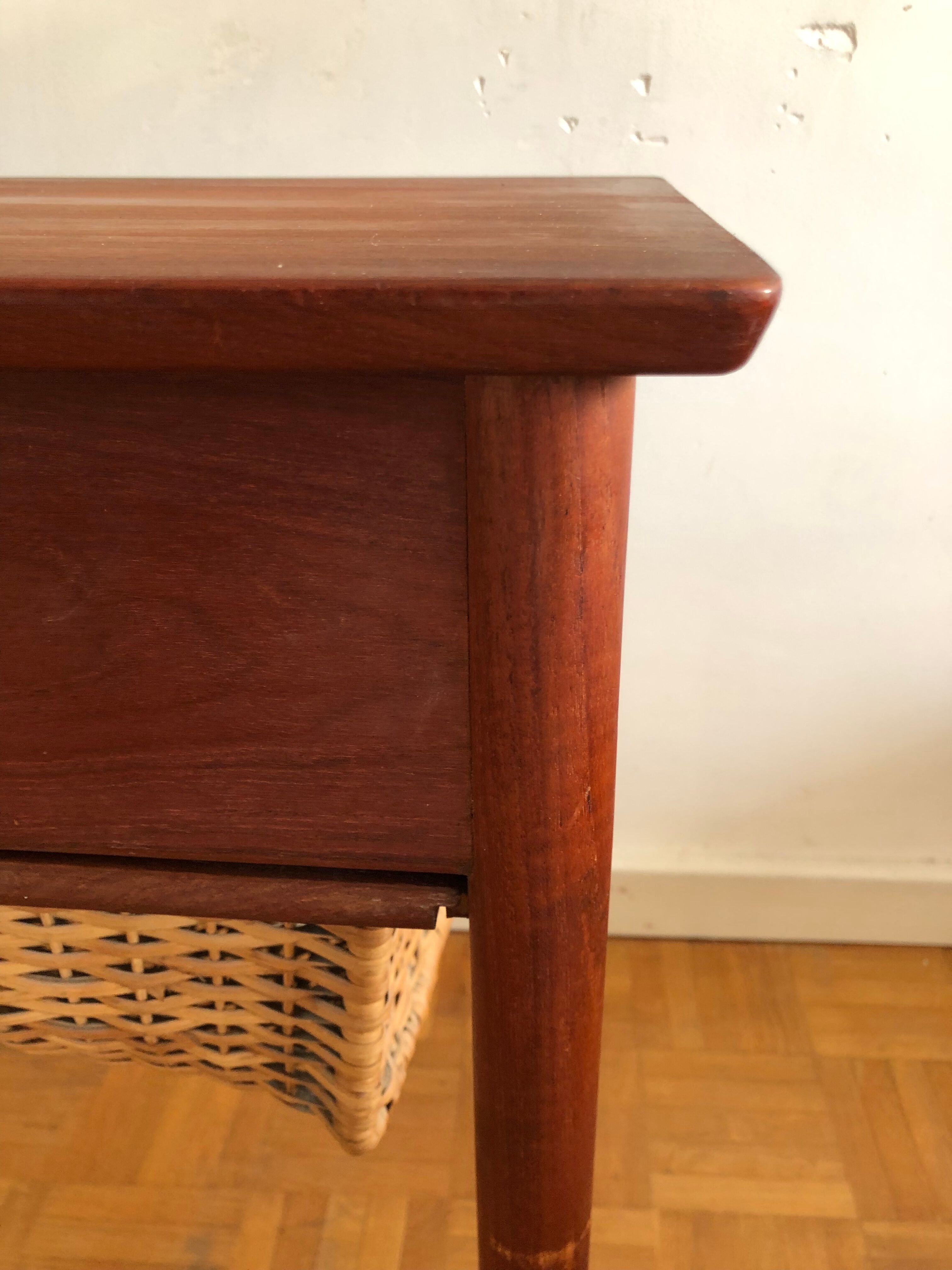 Scandinavian teak worker