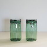 Glass jars