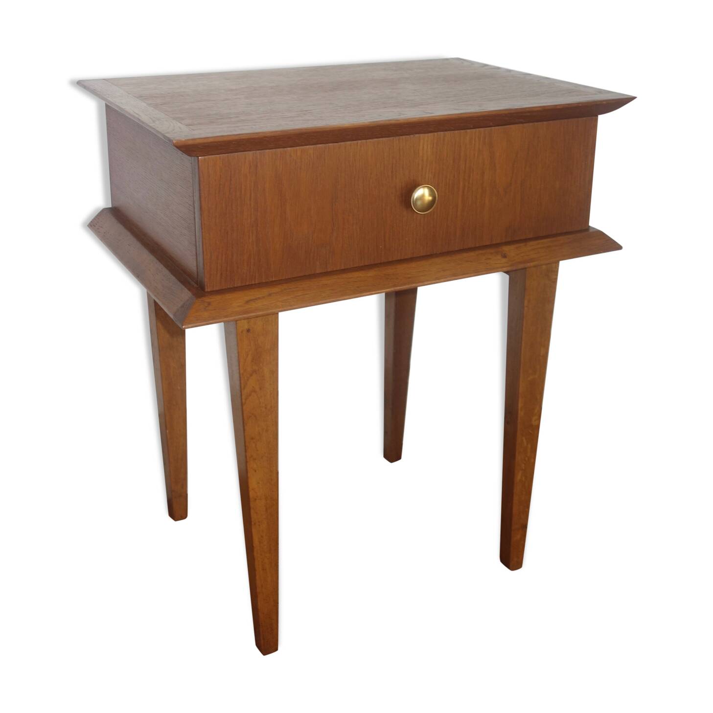 Oak bedside table 1950
