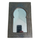Miroir oriental laiton 25 x 16