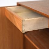 1960s teak cabinet with hinged doors