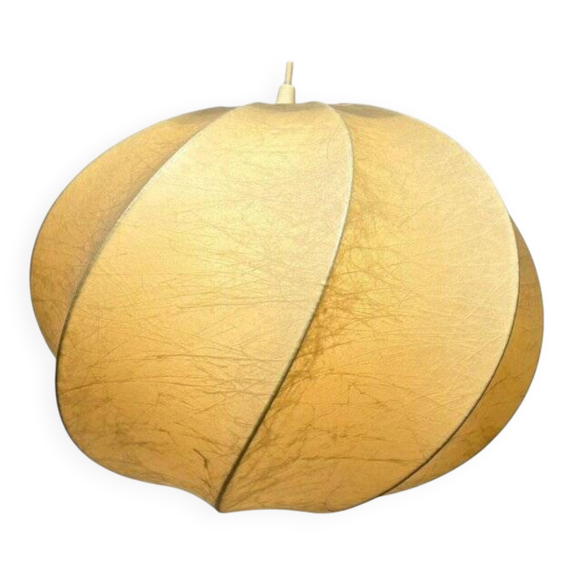 Mid-Century Modern Cocoon Pendant Light, Italy, 1960s
