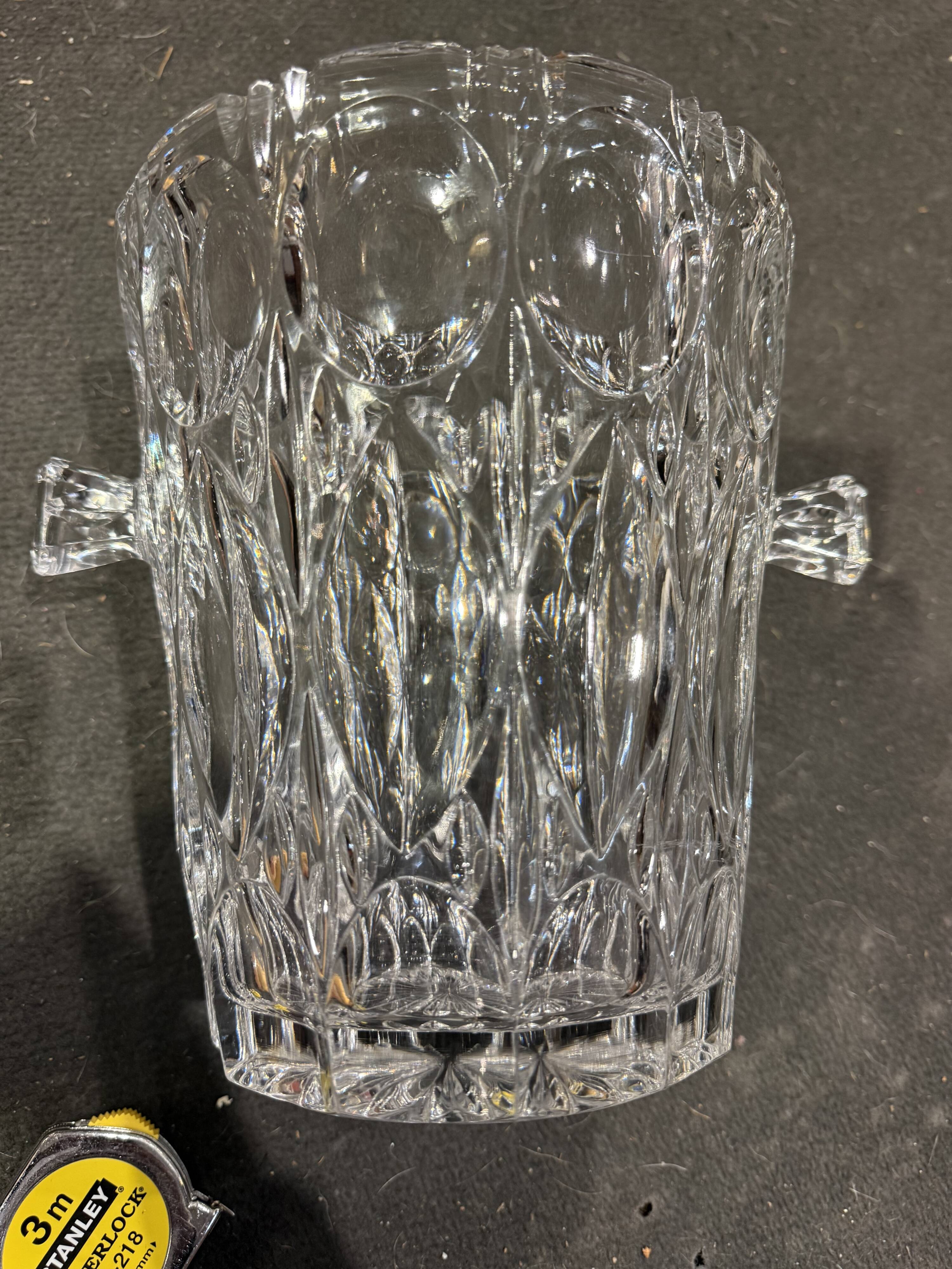 Baccarat crystal champagne bucket