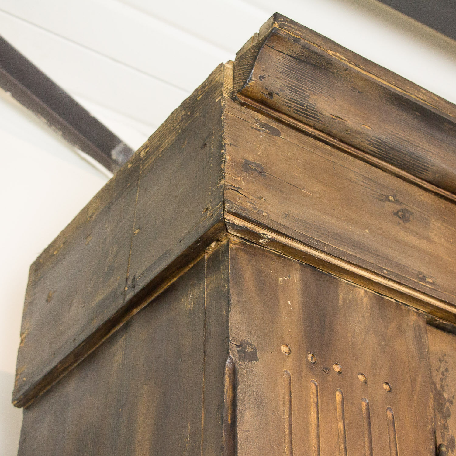 Armoire antique en pin, 1910 Selency