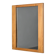 Mirror in elm by Maison Regain, France, circa 1970.
