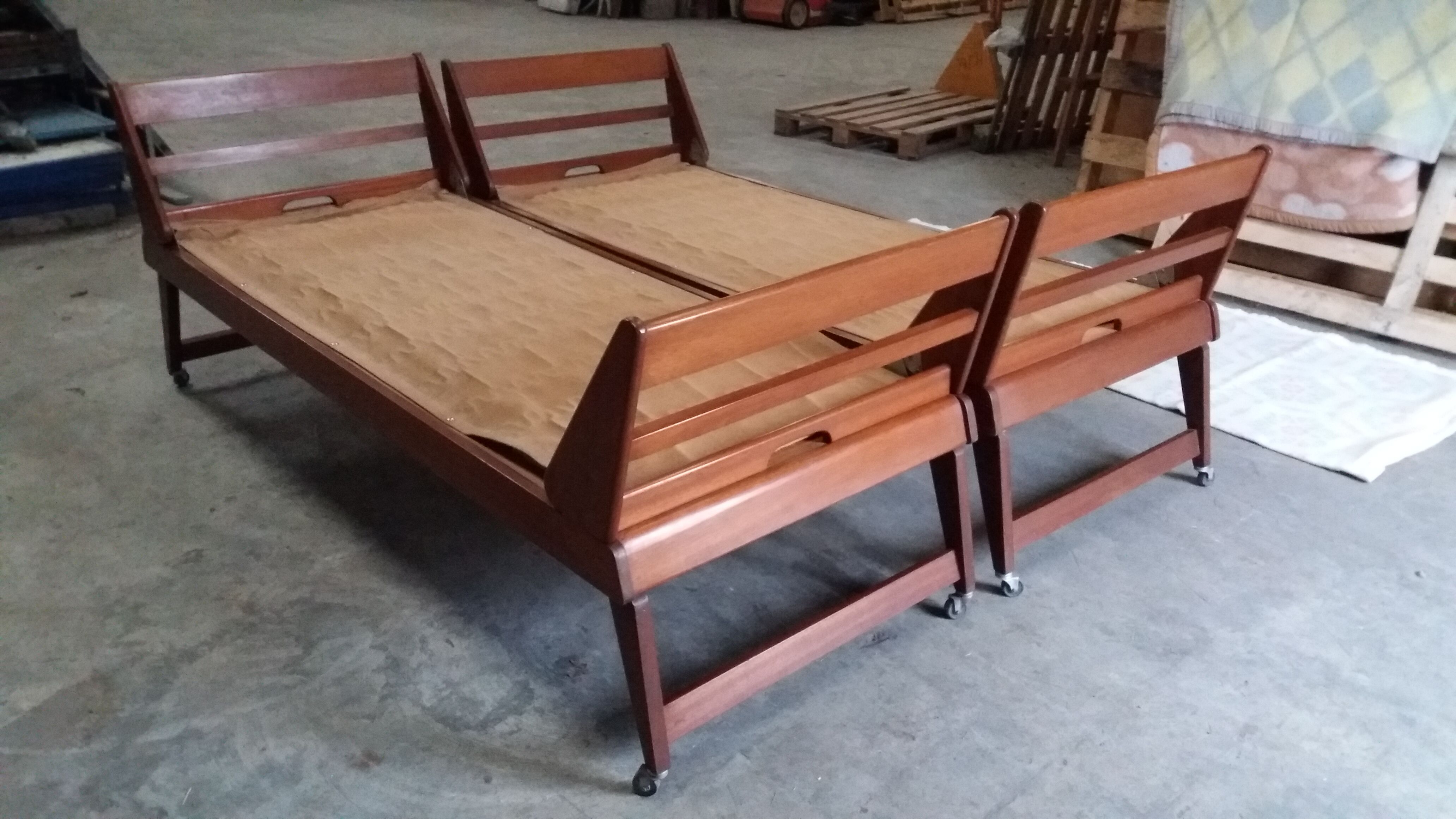 Pair of Scandinavian beds