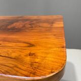 Table basse Art déco à deux niveaux en chêne massif, années 1930