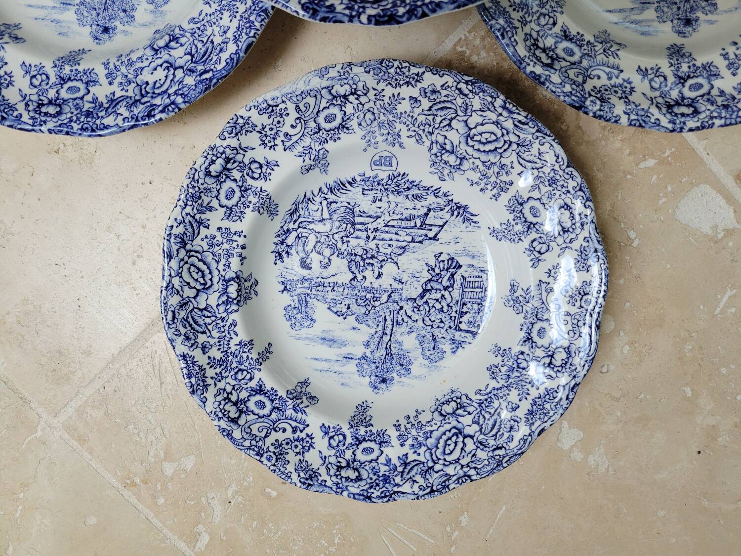 English soup plates