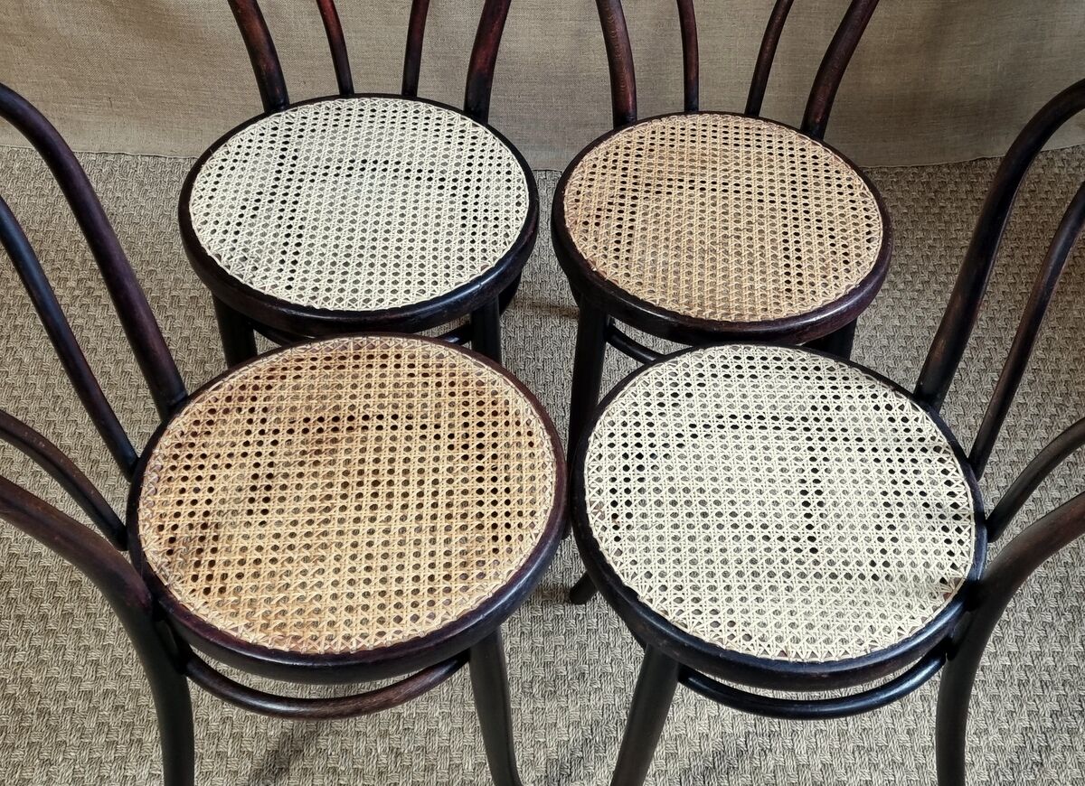 4 chairs Thonet n°18 years 20