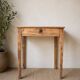 Small vintage solid wood desk