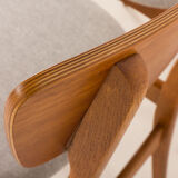 Danish mid century chairs, set of 4, 1960s