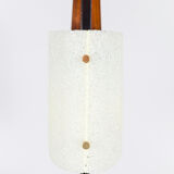 Granite resin and wood lamppost, 1950s