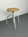Mid-century modernist industrial adjustable stool from Oostwoud Fabrieken Franeker, 1950s