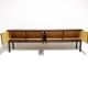 Enfilade scandinave basse en palissandre  C.1960