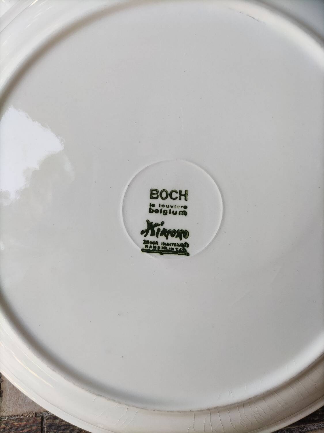6 Villeroy & Boch Kimono dinner plates