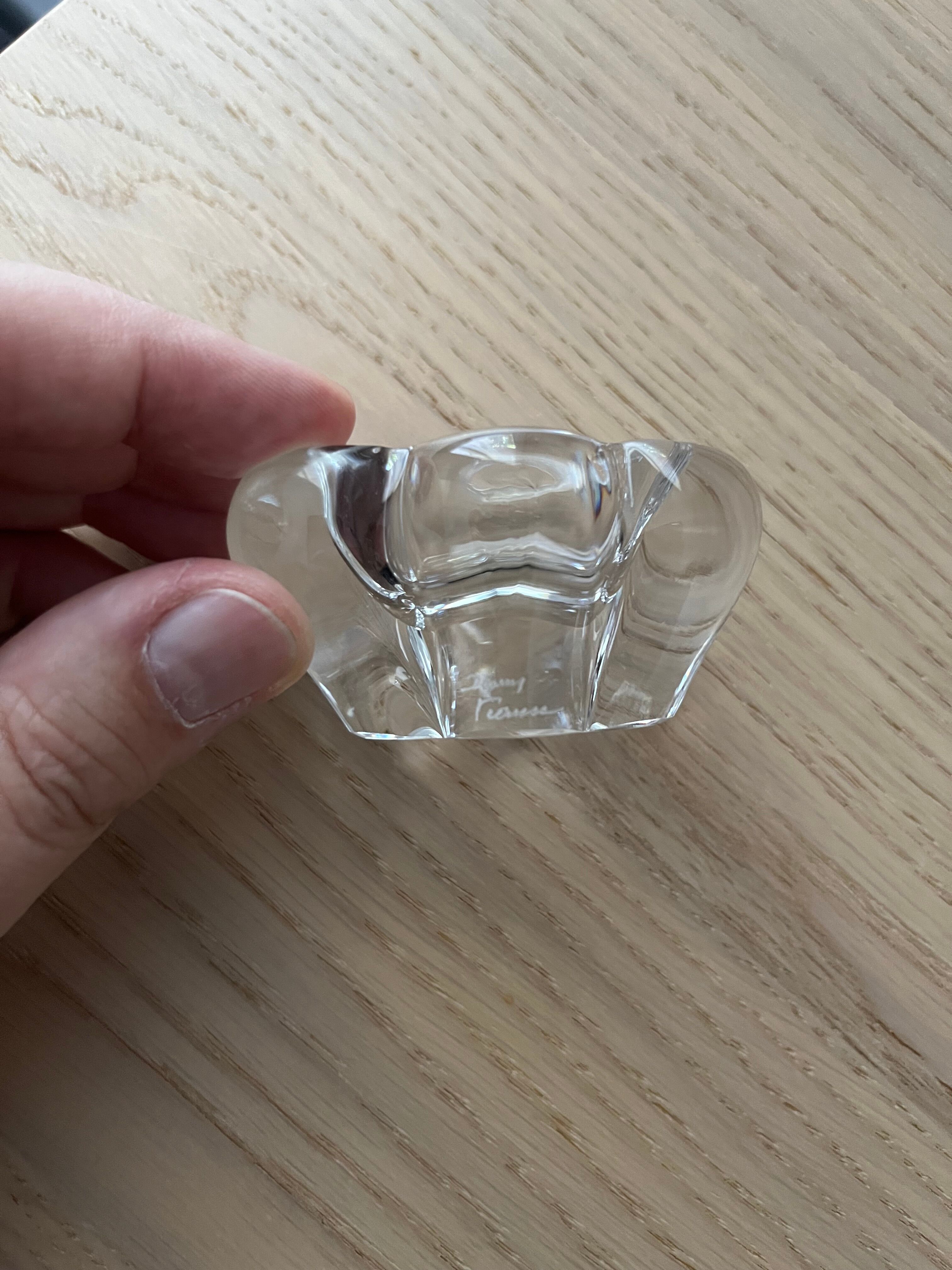 Daum crystal salters France