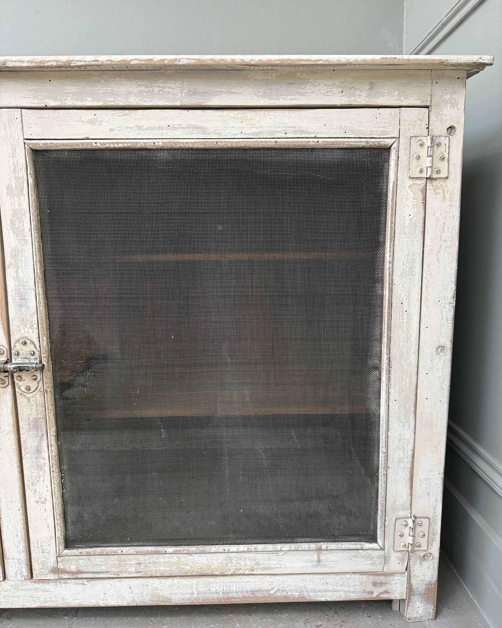 Patinated (renovated) pantry.