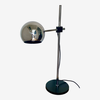 German chrome table lamp from staff, 1970s