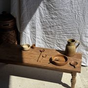 Mini tasse, coupelle ou coquetier en teck H5 D5