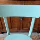 Lot de 4 chaises bistrot vertes