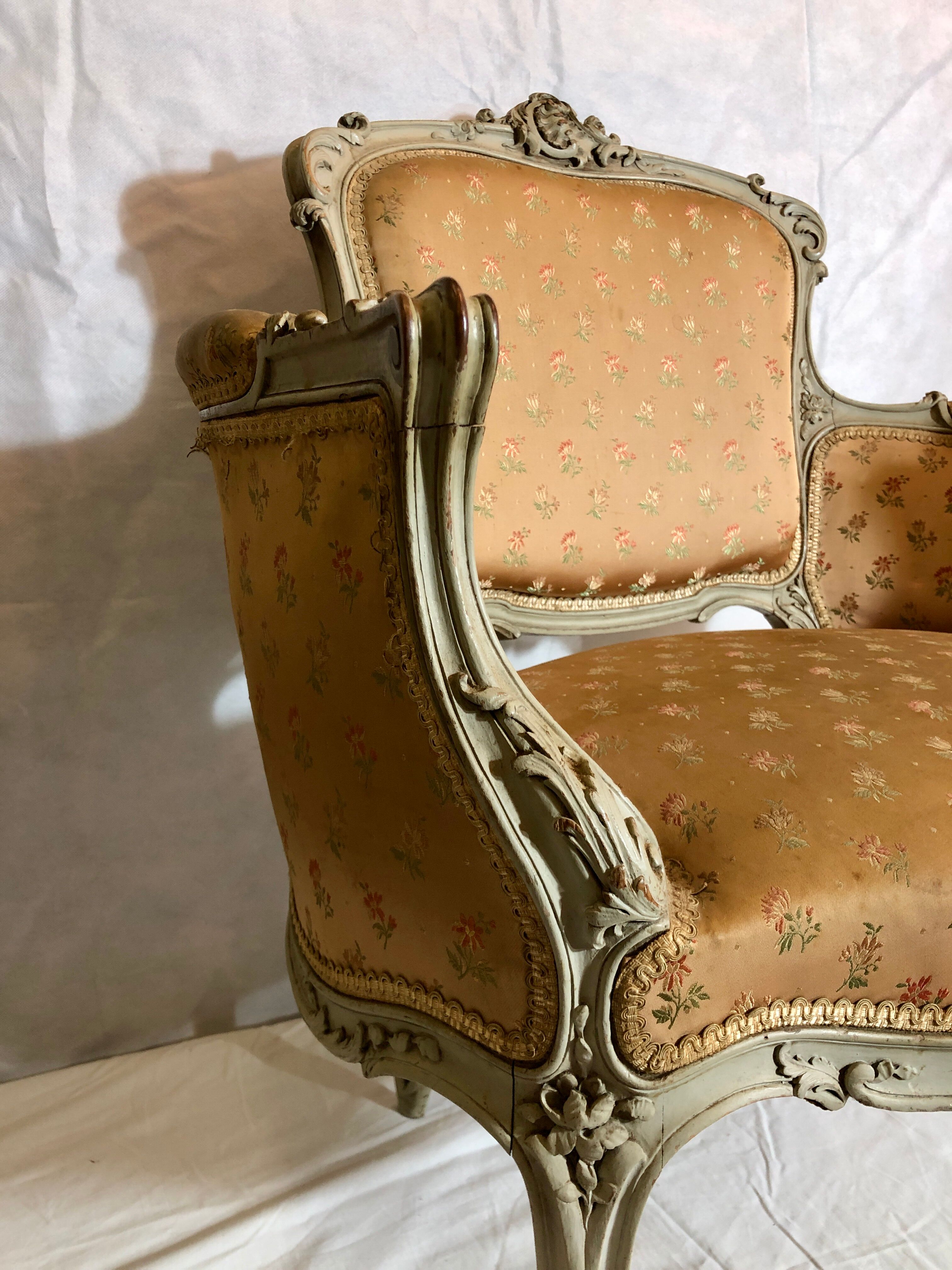 Baroque armchair, 20th century