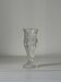 Chiseled crystal vase