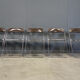Vintage folding chairs Plia Giancarlo Piretti for Castelli, 1970s, set