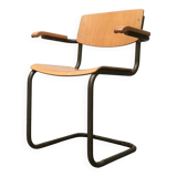 S43F cantilever chair Mid-Century by Mart Stam for Thonet, Germany, 1960s
