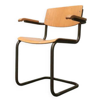 S43F cantilever chair Mid-Century by Mart Stam for Thonet, Germany, 1960s