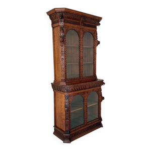 Bibliothèque vitrée