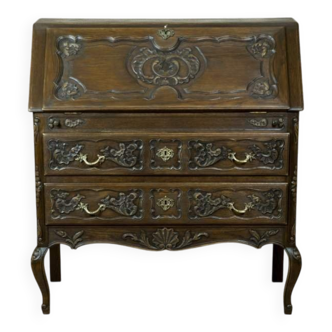 Vintage Writing Desk in Neo-Rococo Forms, 1950s