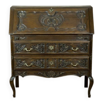 Vintage Writing Desk in Neo-Rococo Forms, 1950s