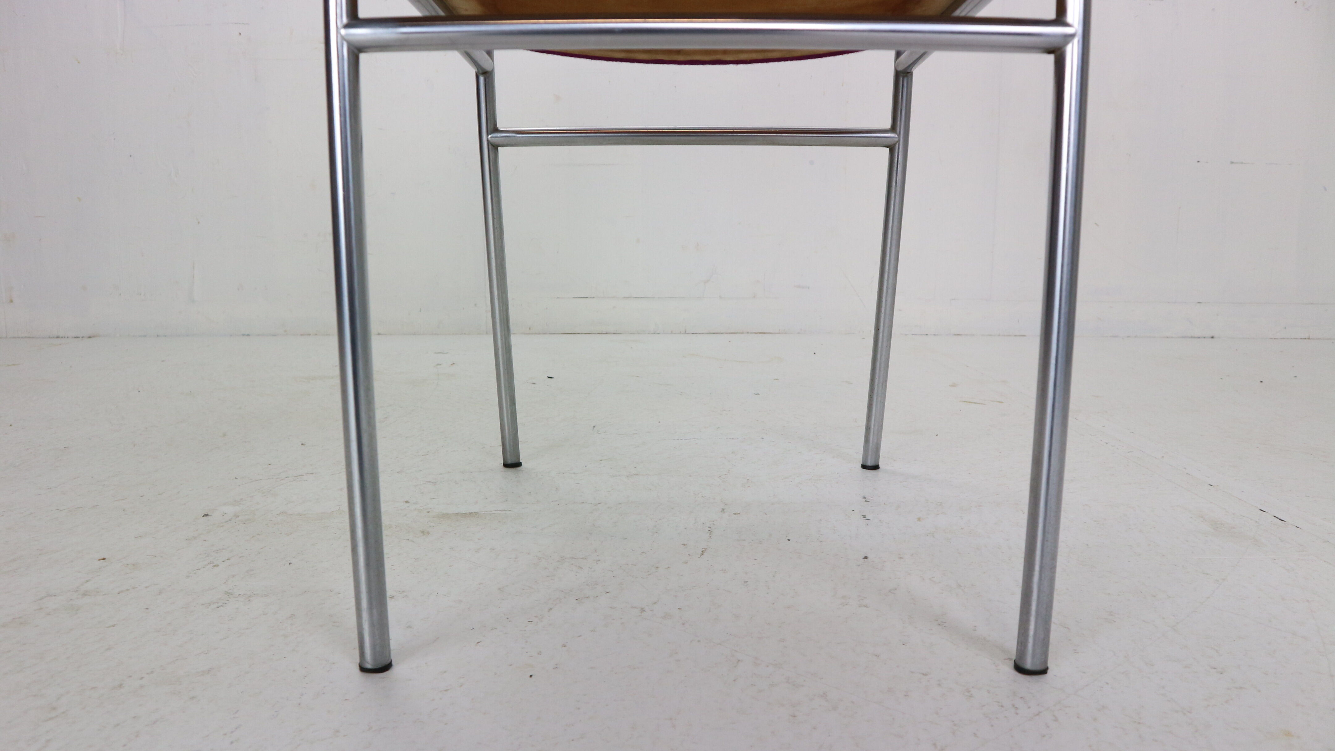 Set of 4 dinning room chairs Martin Visser "SE07"  for 't Spectrum Bergeijk, 1960