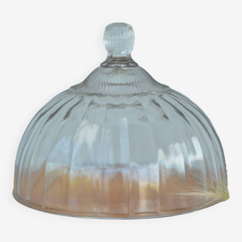 Art deco style glass bell