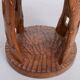 African hand carved stool Cameroon 1950s