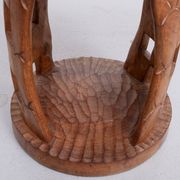 African hand carved stool Cameroon 1950s