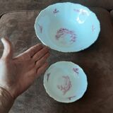 Bavaria porcelain cup and 6 bowl set