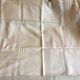 Square linen tablecloth