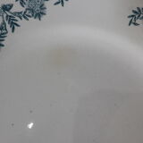 4 assiettes plates en terre de fer de Longchamp modèle Lutèce 220602