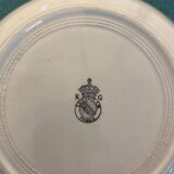 Set of 5 Luneville KG soup plates