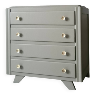 Commode vintage en bois massif