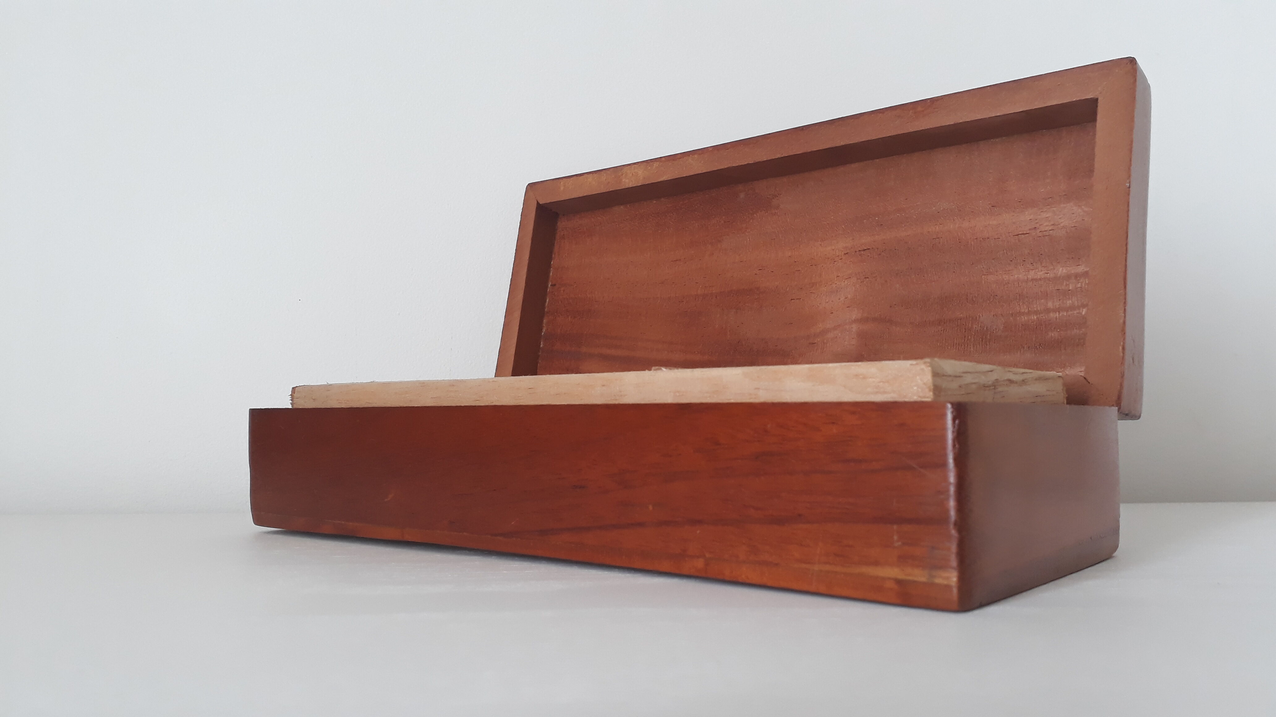 Vintage cedar wood box